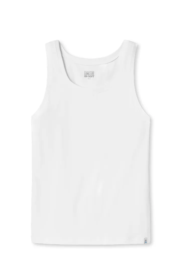 5=4 Schiesser singlet wit Long Life Soft
