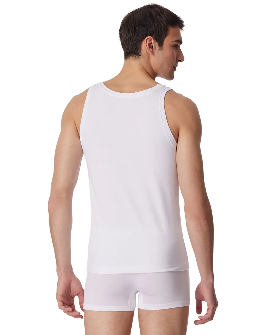 5=4 Schiesser singlet wit Long Life Soft