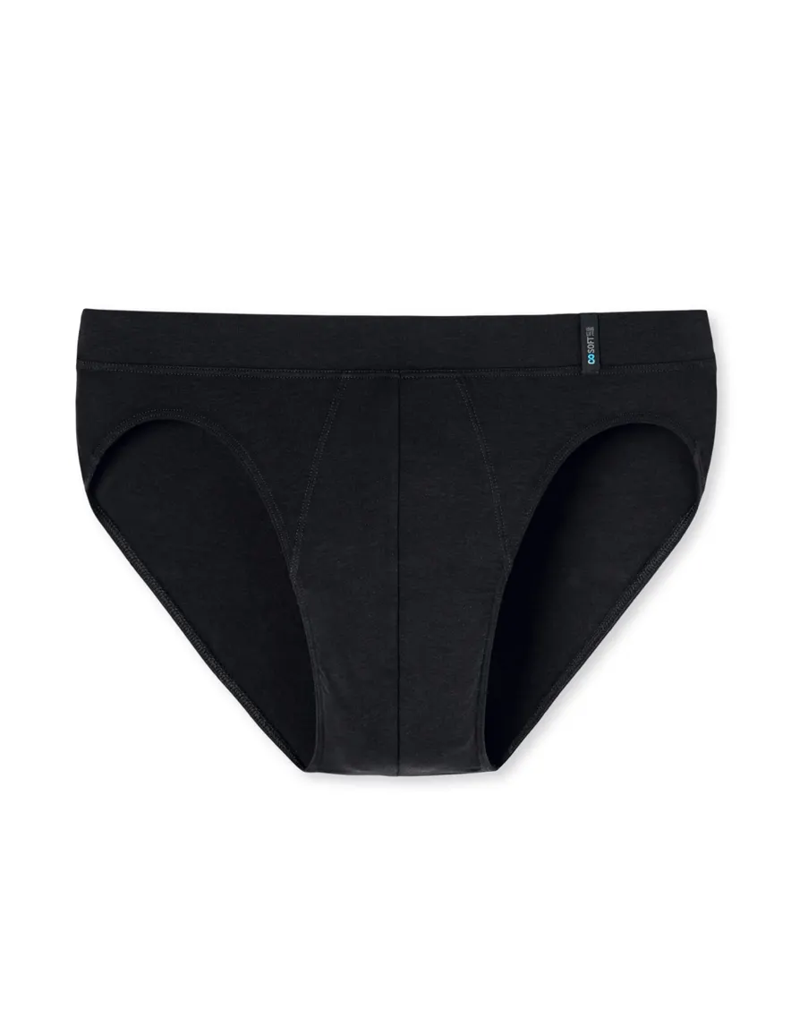 5=4 Schiesser slip donkerblauw Long Life Soft