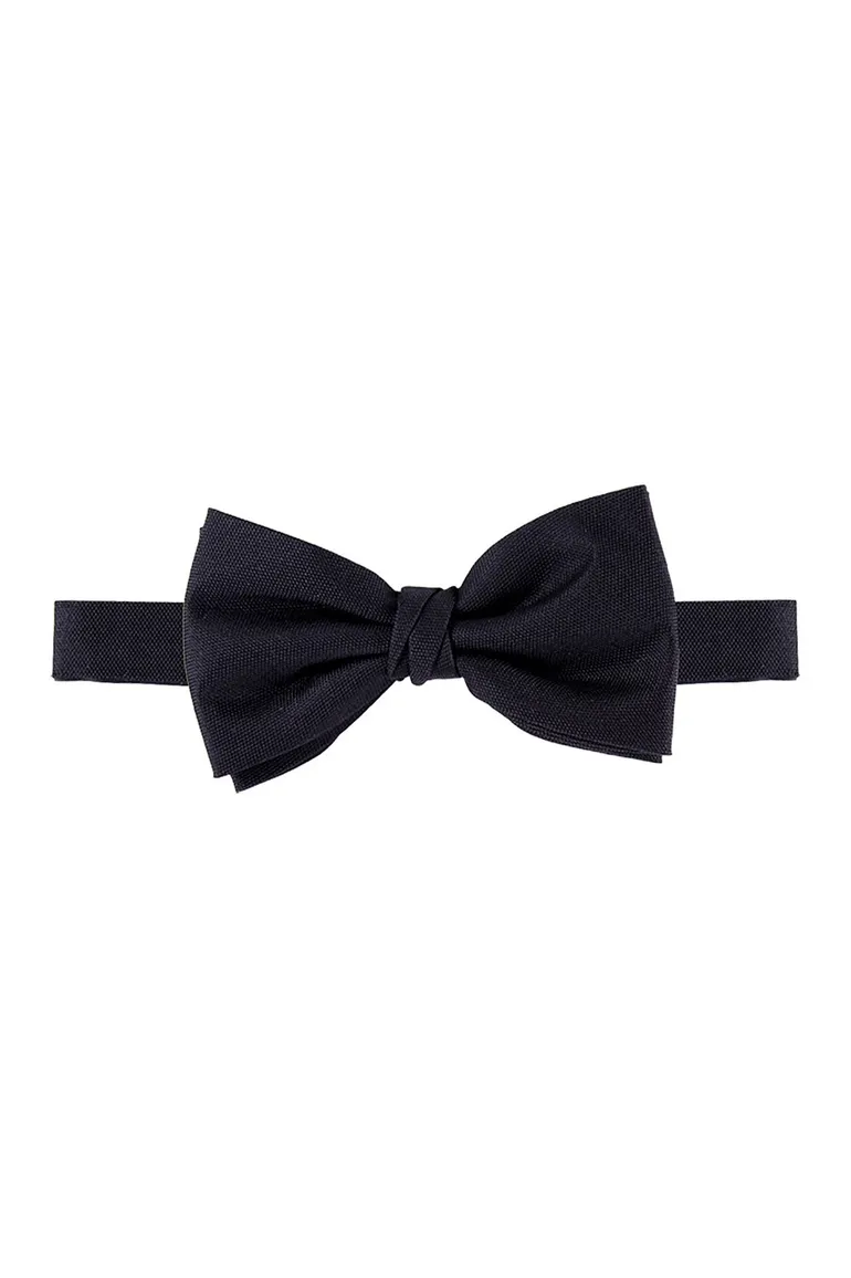 Profuomo strik zwart Oxford