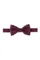 Profuomo bordeaux zijden strik oxford