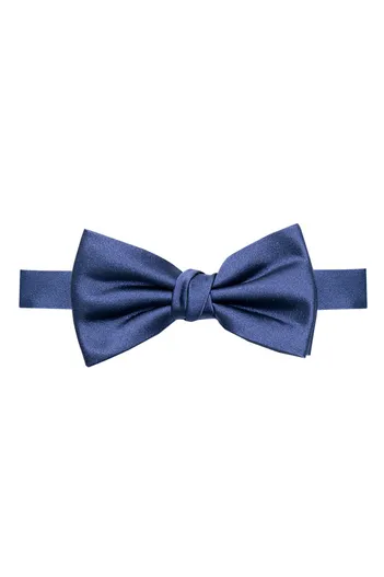 Profuomo Profuomo bowtie blauw satijn