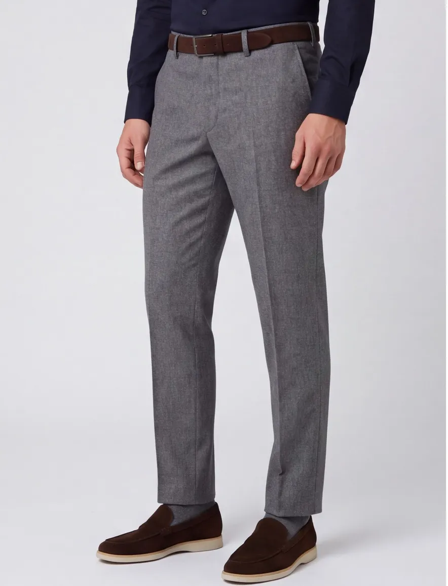 Wollen pantalon Hiltl Piacenza grijs