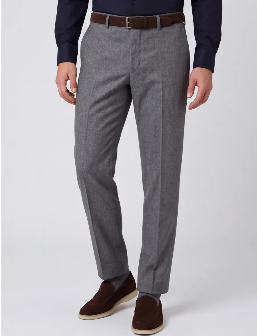 Wollen pantalon Hiltl Piacenza grijs