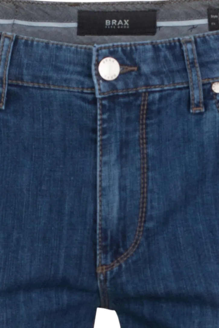 Brax spijkerbroek Chuck pure blauw denim