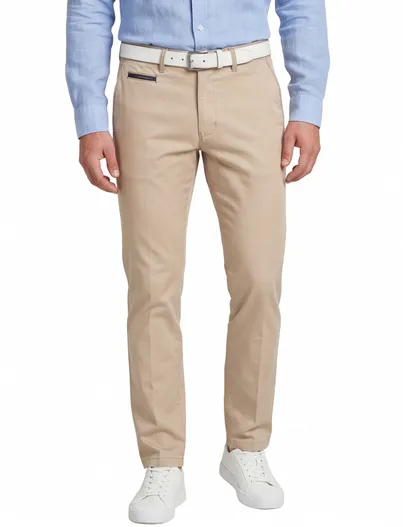 Gardeur Gardeur Benny-3 broek ecru flatfront