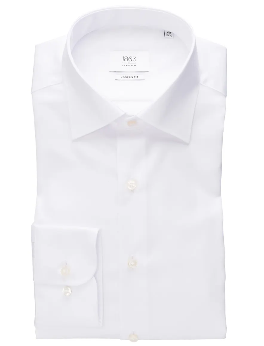 Wit overhemd Modern Fit 1863 Eterna
