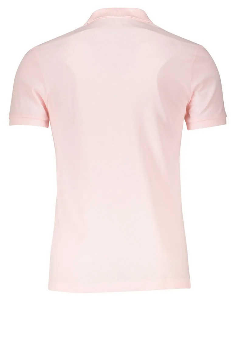 Lichtroze polo Lacoste Slim Fit