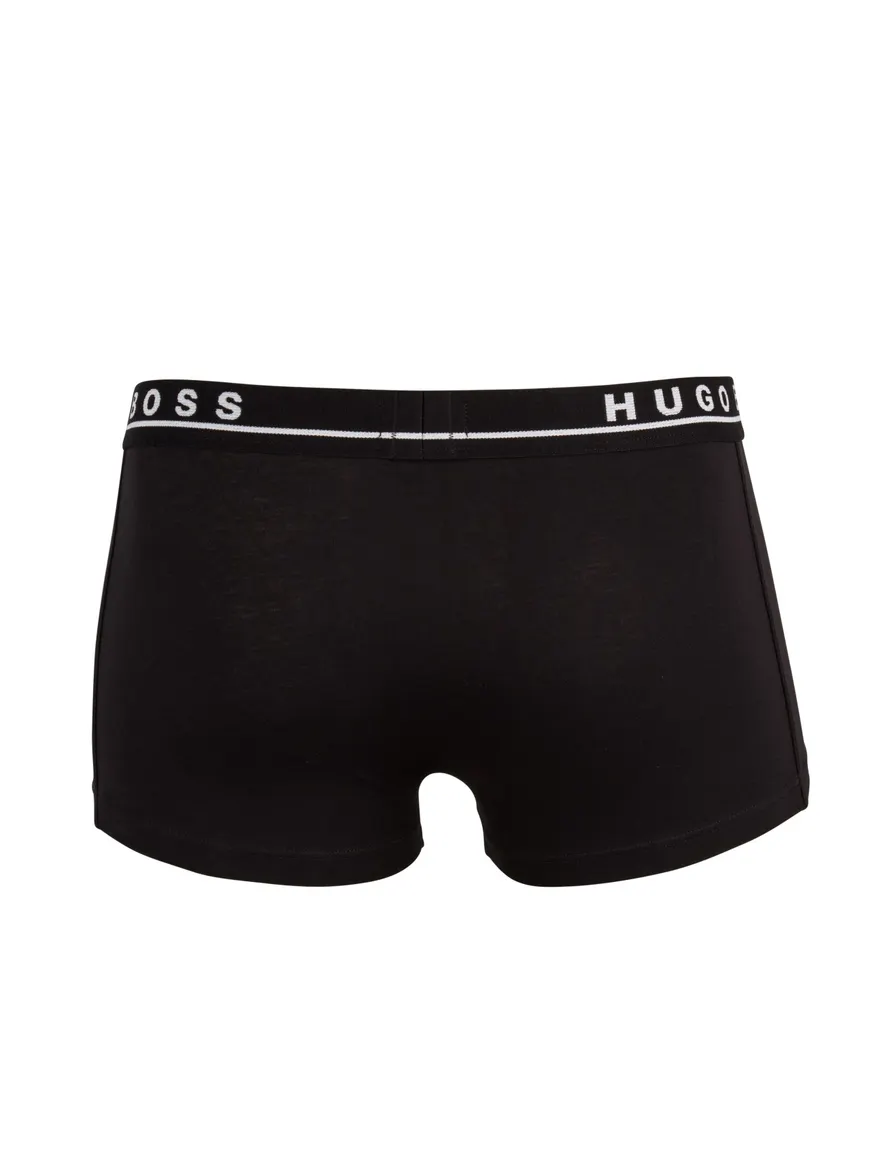 Hugo Boss boxershort zwart/grijs/wit 3-pack