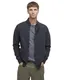 Barbour vest antraciet effen lamswol