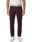 Portofino broek slim fit aubergine