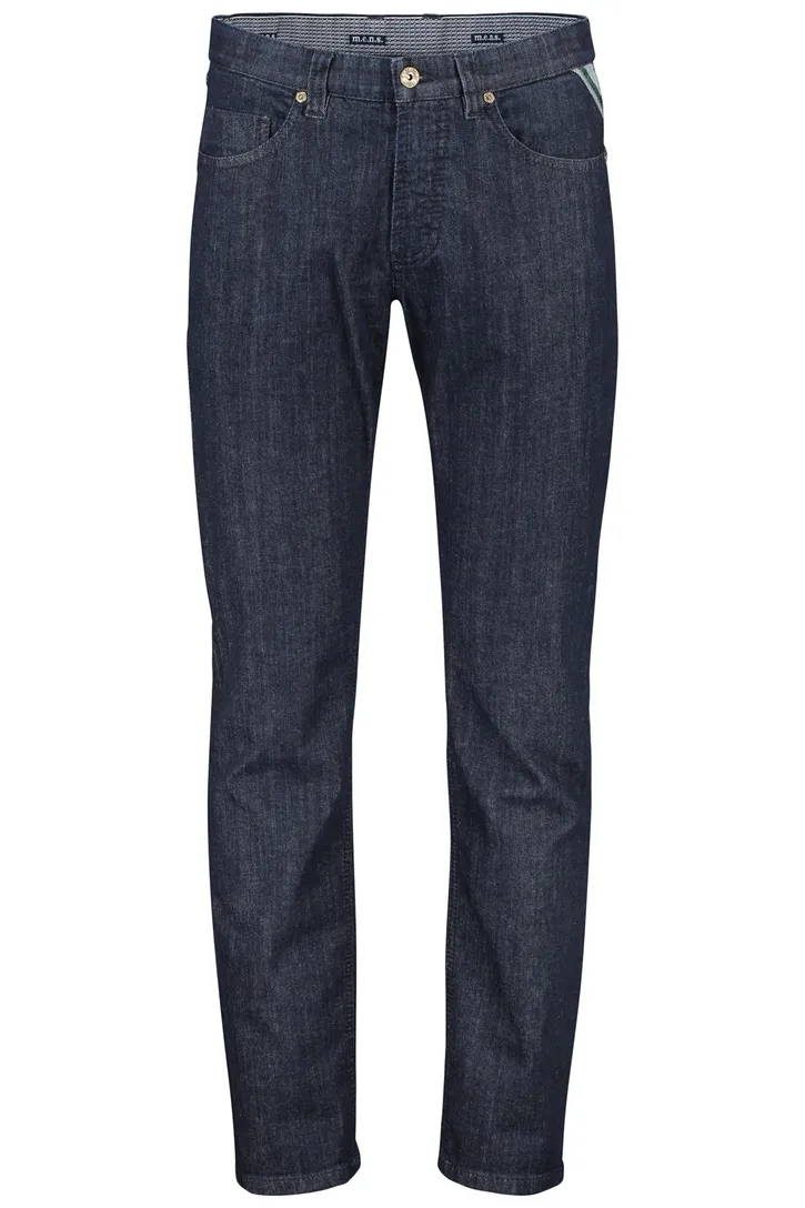 M.E.N.S. broek Detroit 5-pocket donkerblauw