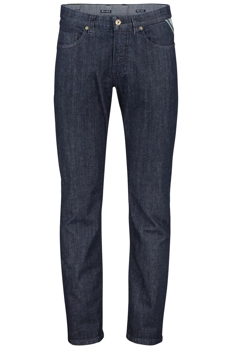 M.E.N.S. broek Detroit 5-pocket donkerblauw