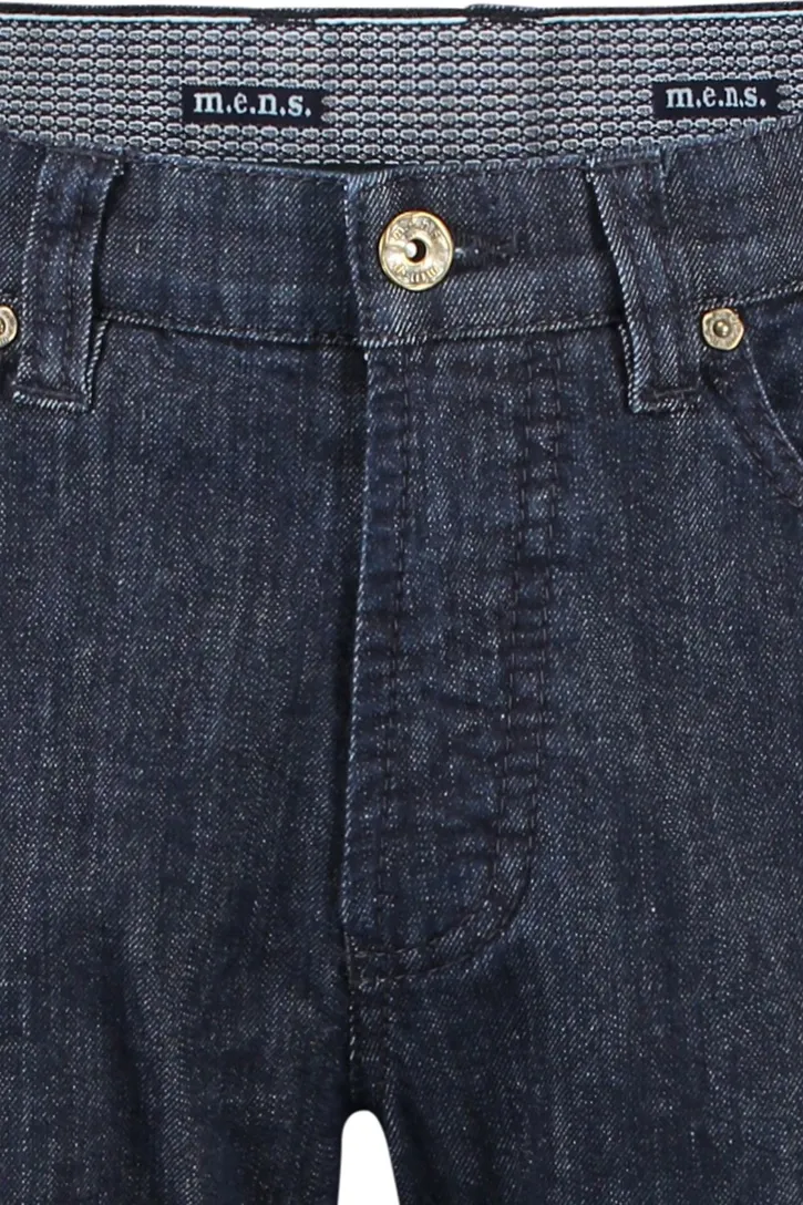 M.E.N.S. broek Detroit 5-pocket donkerblauw