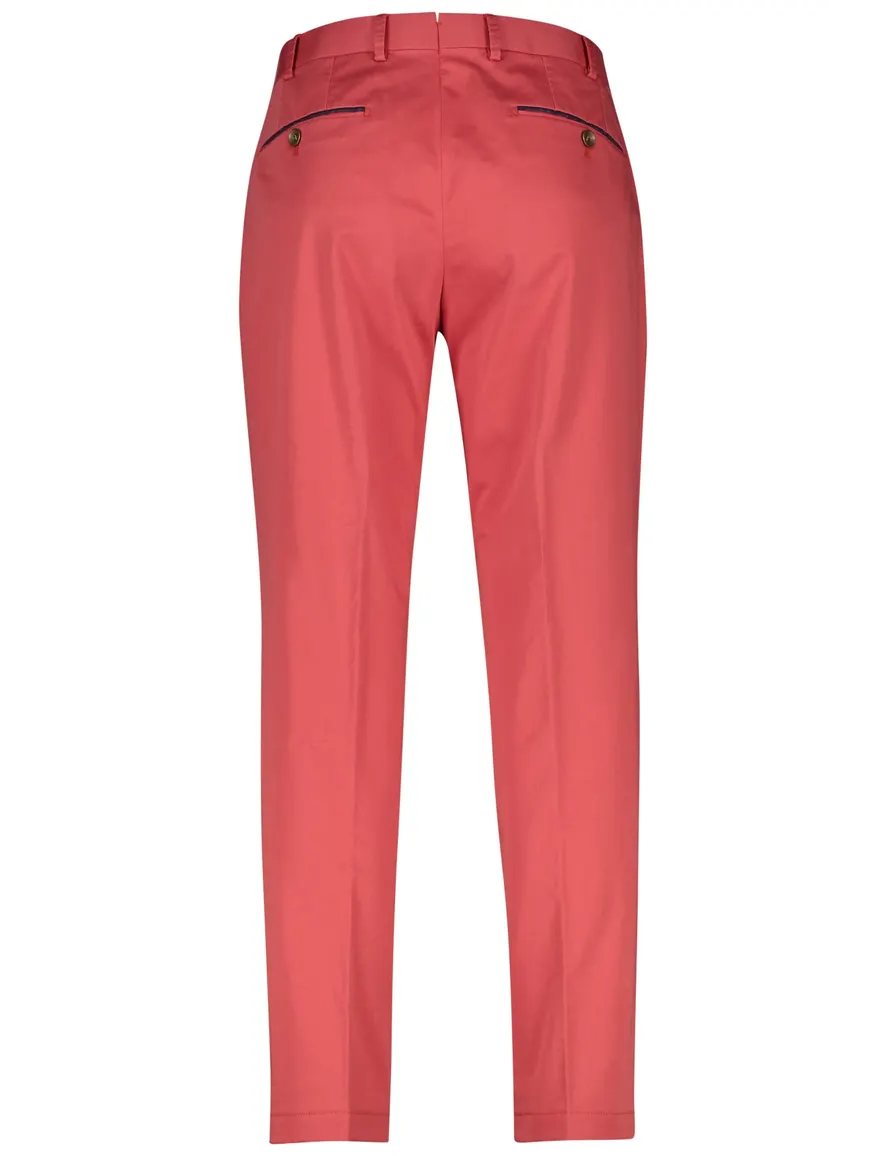 Hiltl chino Peaker-S roodroze contemporary fit