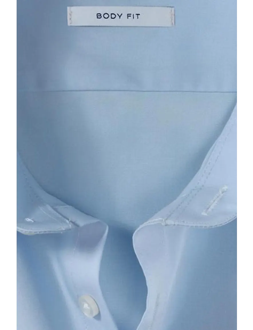 Olymp mouwlengte 7 overhemd blauw Level 5
