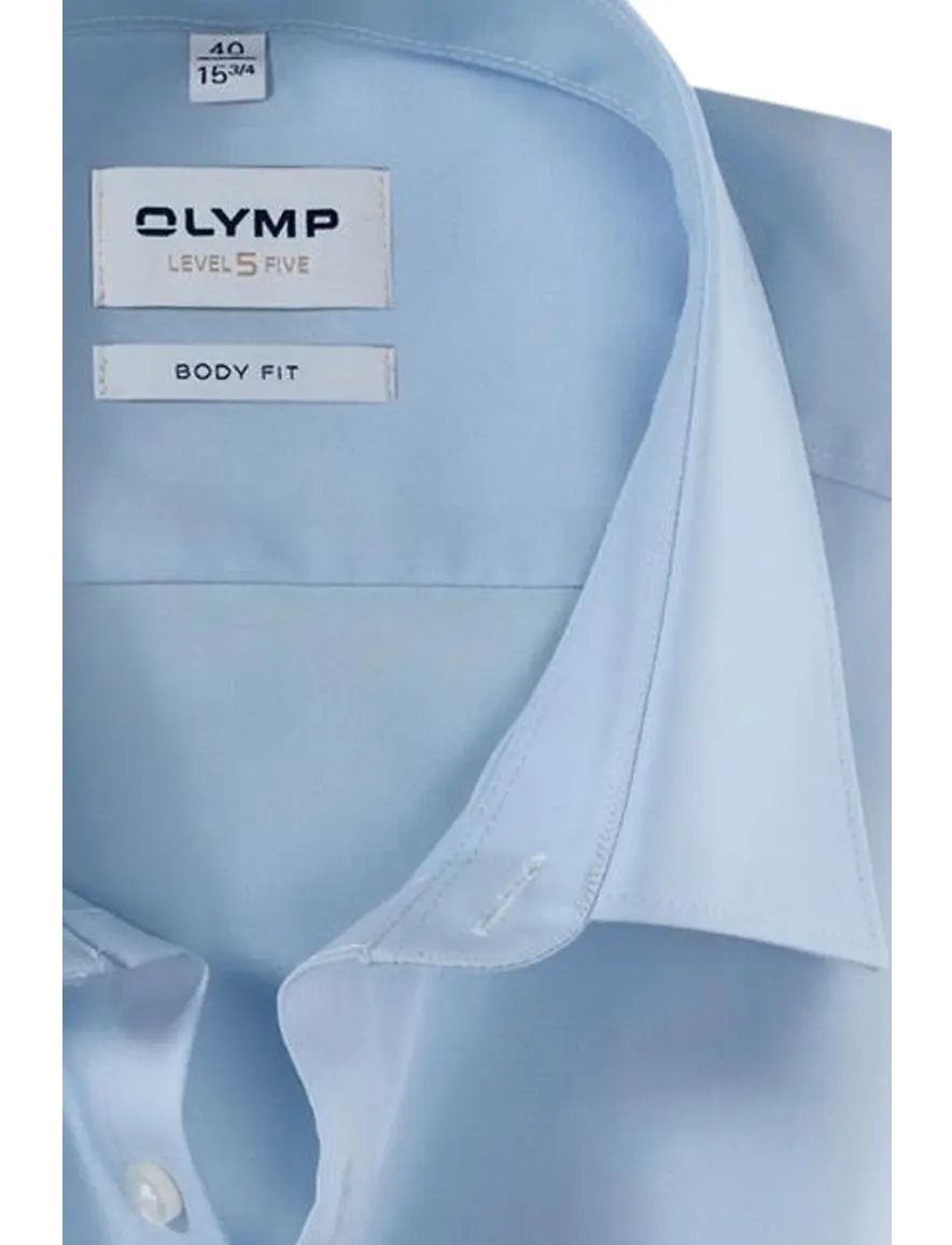 Olymp mouwlengte 7 overhemd blauw Level 5