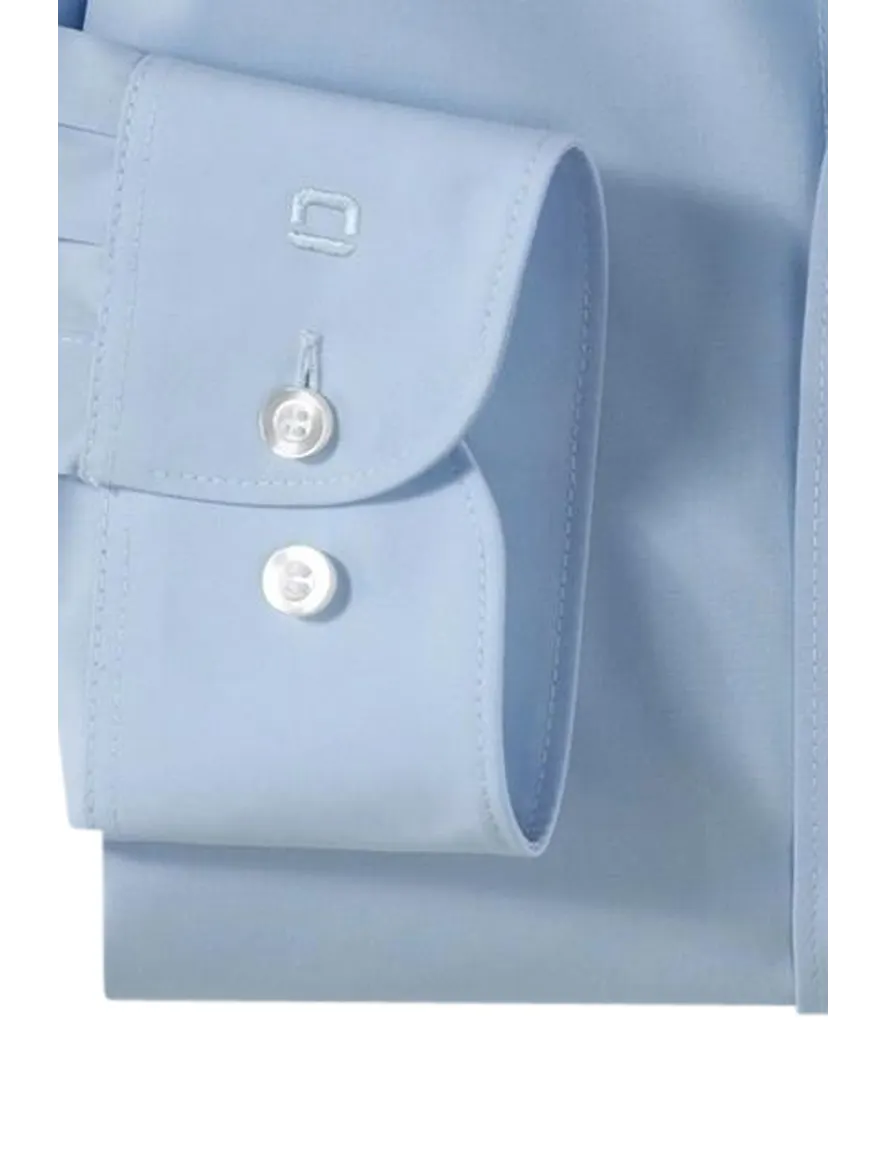 Olymp mouwlengte 7 overhemd blauw Level 5