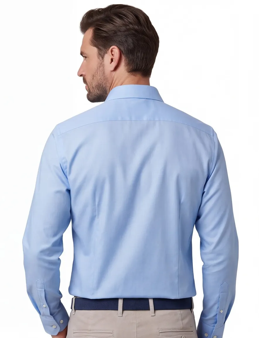 Olymp mouwlengte 7 overhemd blauw Level 5