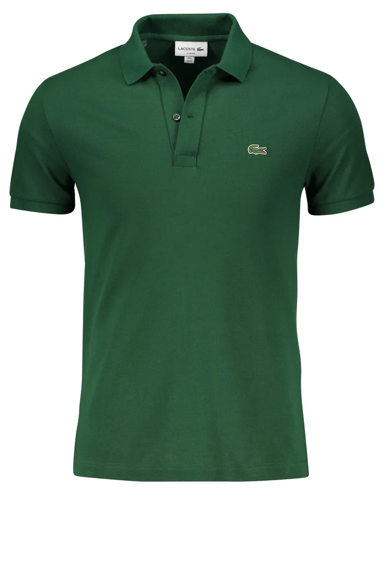 Groene polo Lacoste Slim Fit