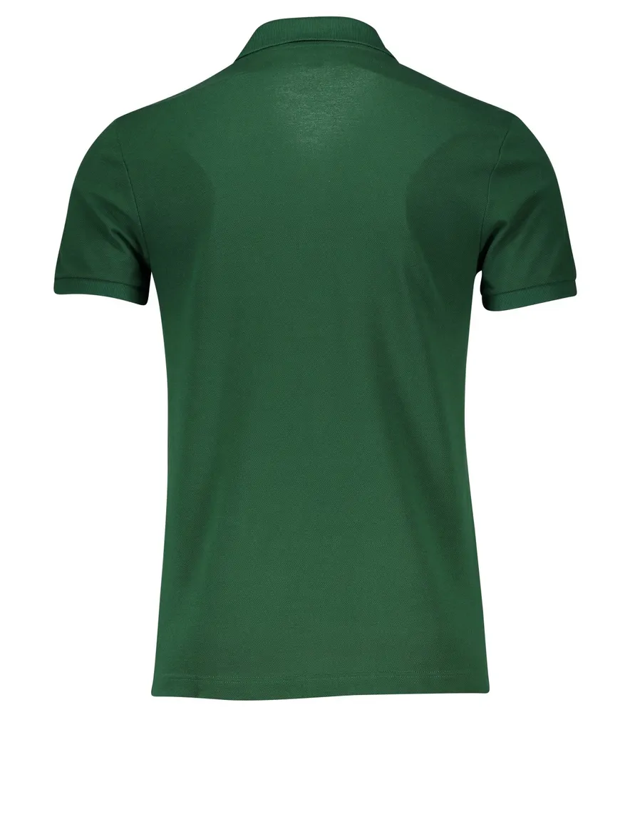 Donkergroene polo Lacoste Slim Fit