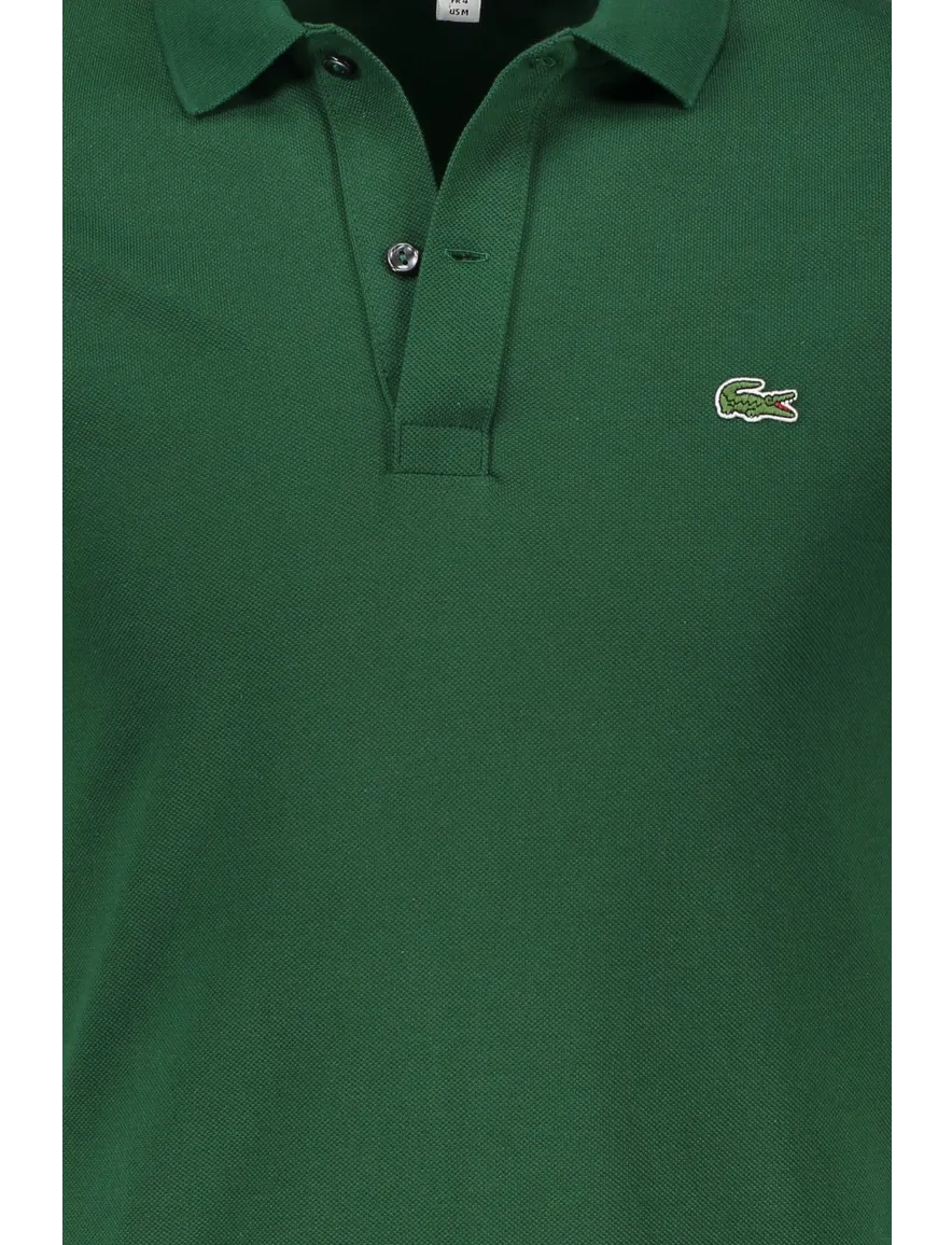 Donkergroene polo Lacoste Slim Fit