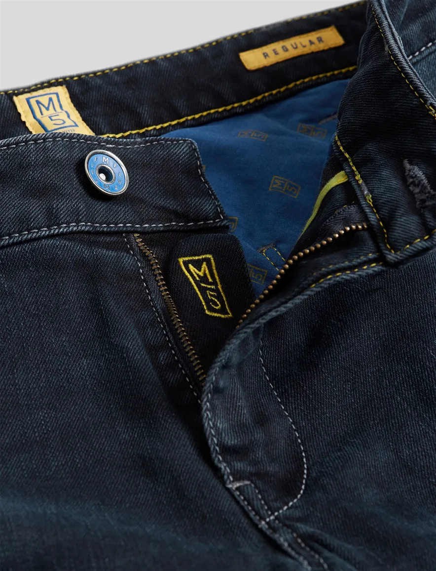 jeans pantalon donkerblauw Meyer