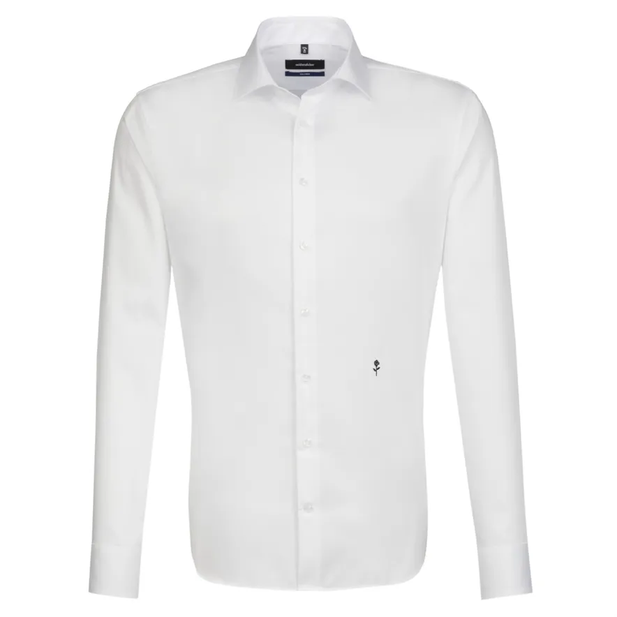 Seidensticker strijkvrij shirt wit twill Tailored