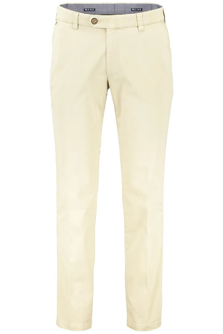 M.E.N.S. pantalon chino katoen beige Madison