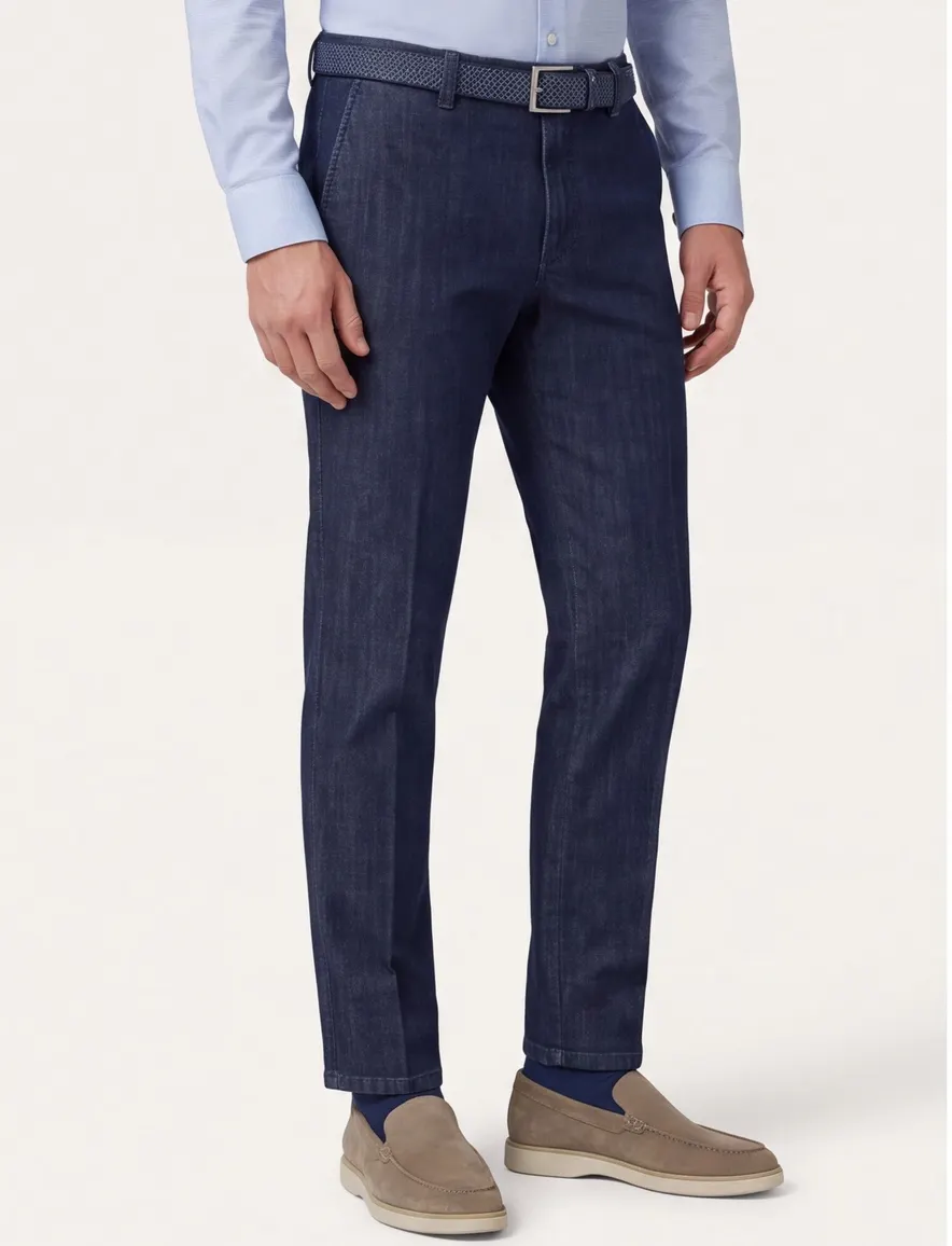 M.E.N.S. donkerblauwe jeans Madrid