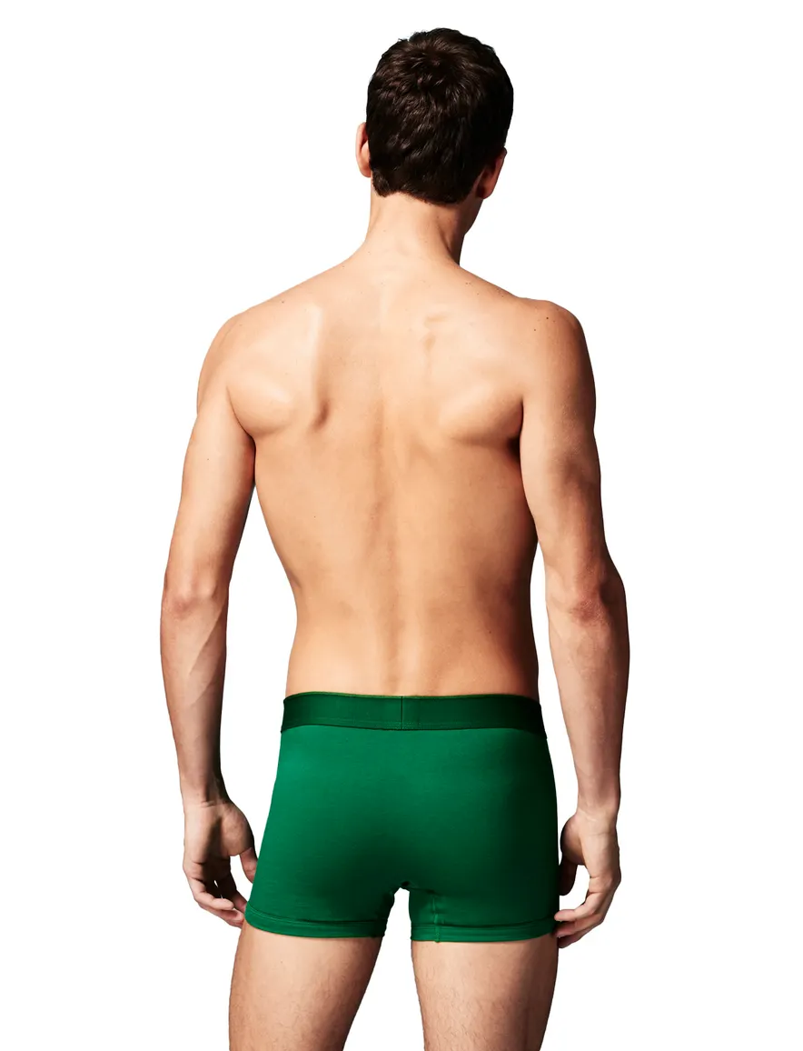Boxershort Lacoste groen micro piqué