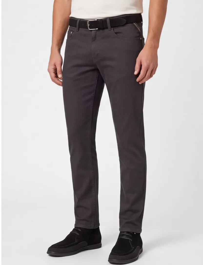 M.E.N.S. 5-pocket broek Denver zwart