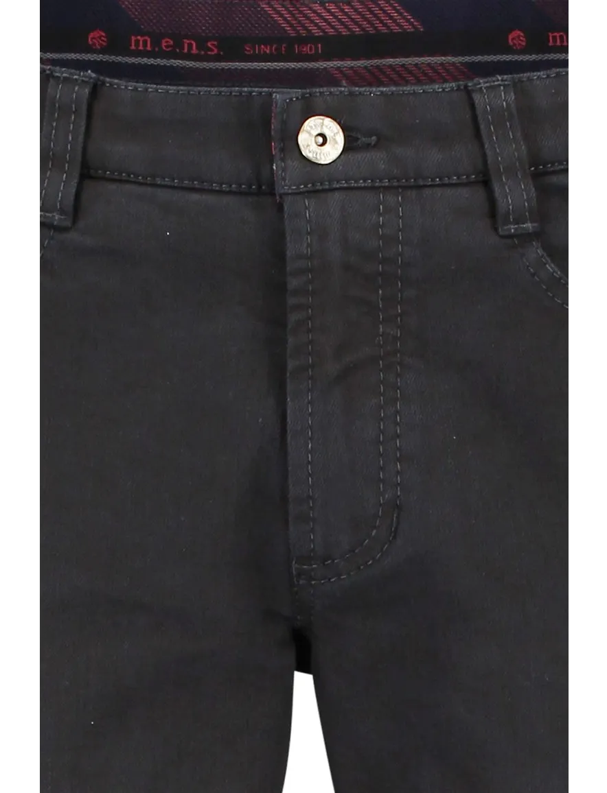 M.E.N.S. 5-pocket broek Denver zwart
