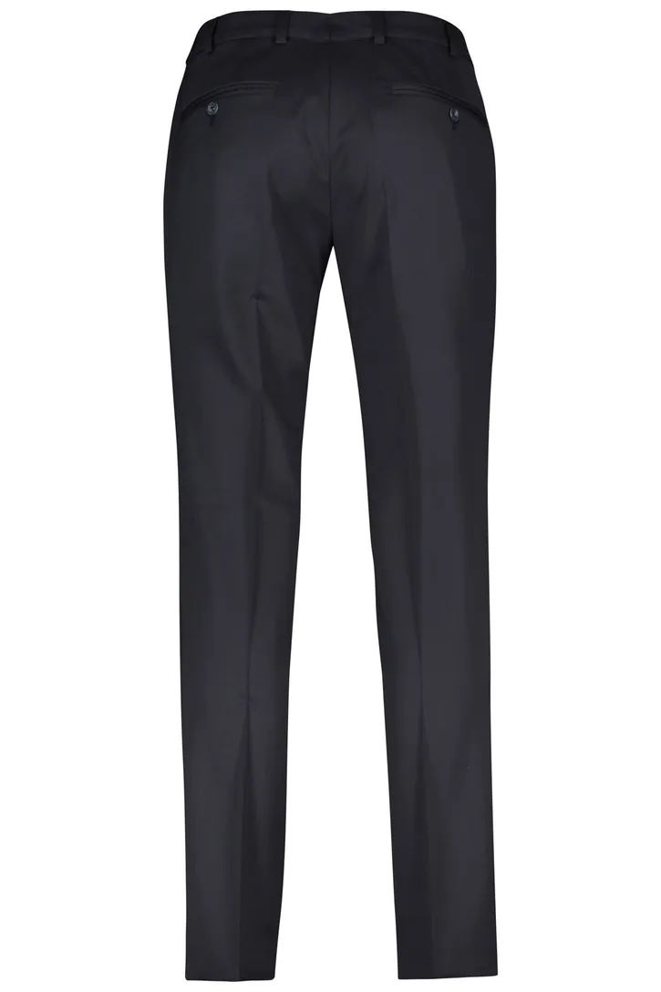 M.E.N.S. wollen pantalon Madison donkerblauw