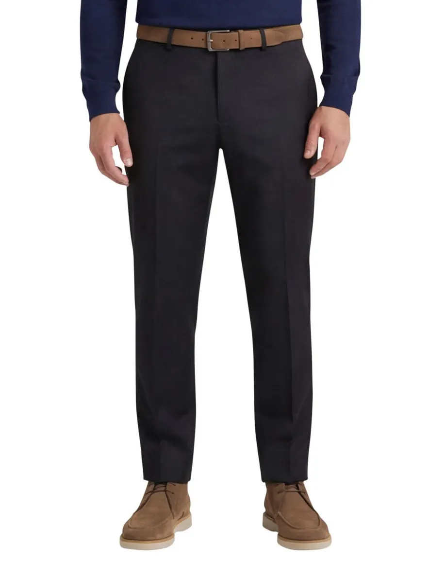 M.E.N.S. wollen pantalon Madison donkerblauw