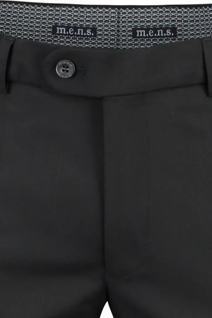 M.E.N.S. pantalon wol Madison-U zwart
