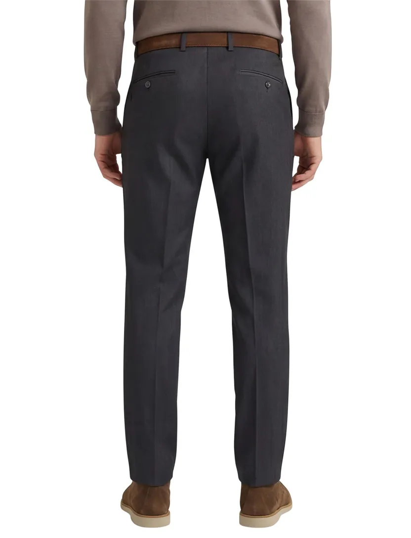M.E.N.S. grijze pantalon wol Madison-U