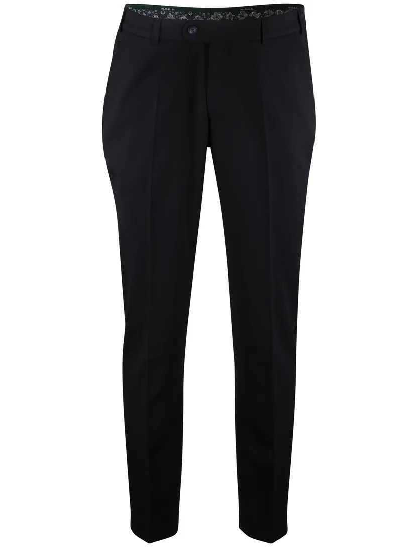 M.E.N.S. pantalon marineblauw wol Madison-U