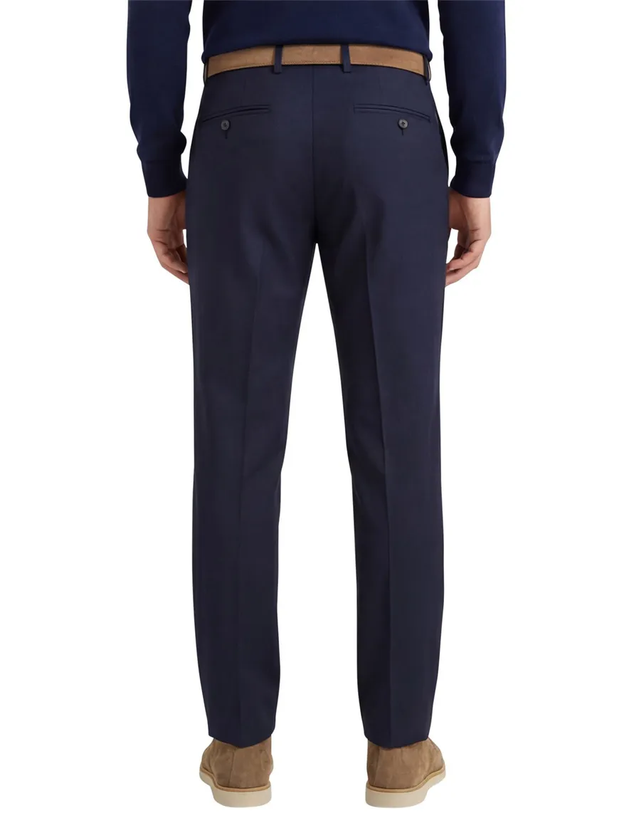 M.E.N.S. pantalon wol Madison-U blauw