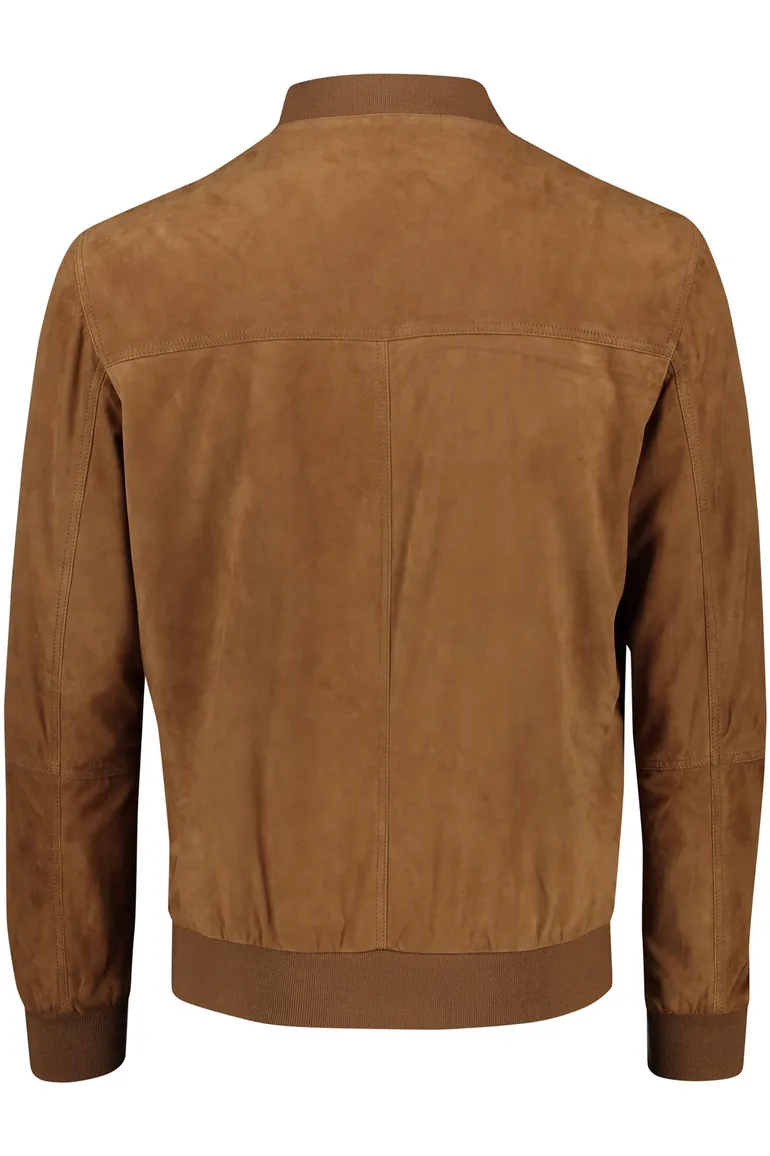 Portofino Arma suede jack cognac