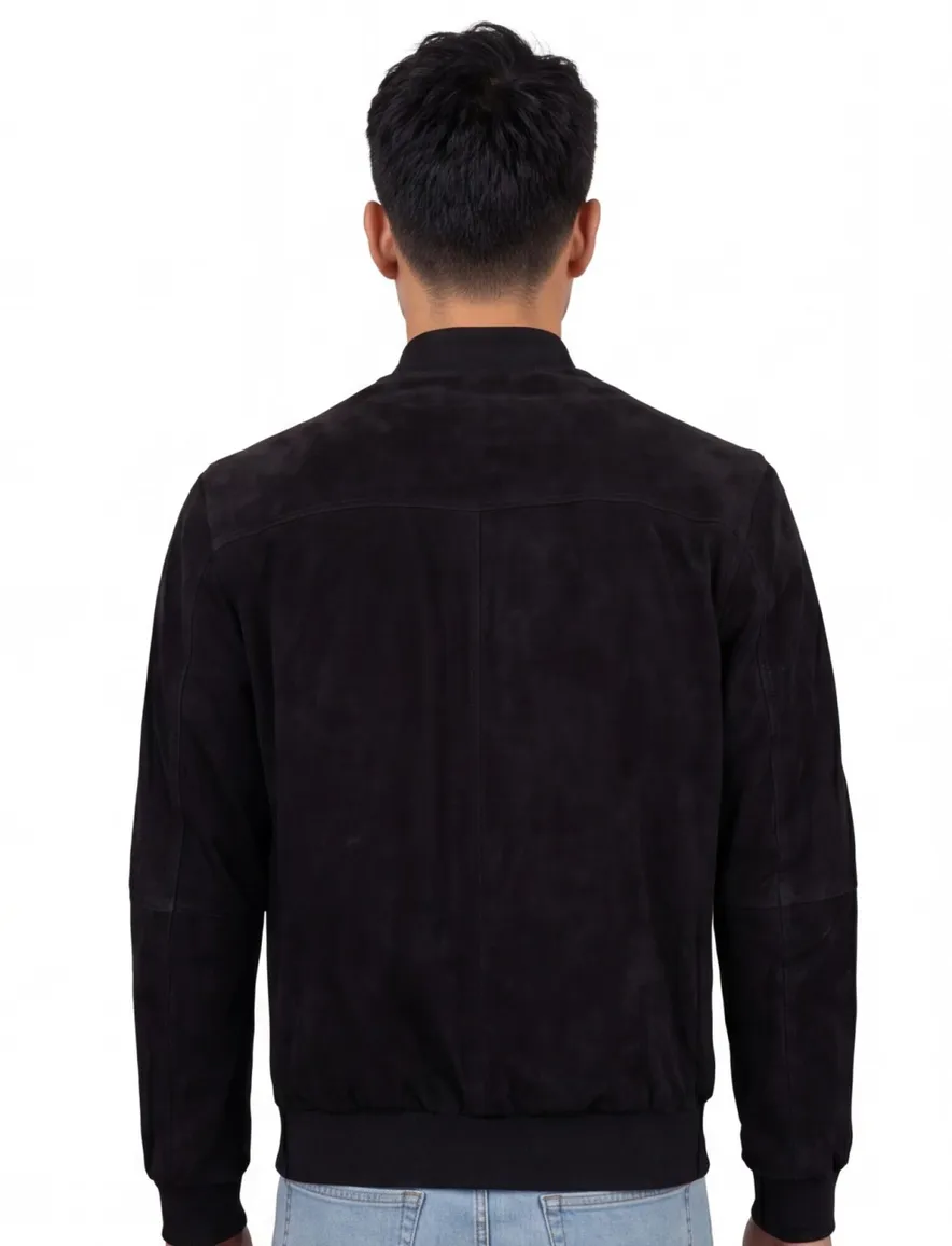Suede jack navy Portofino Arma