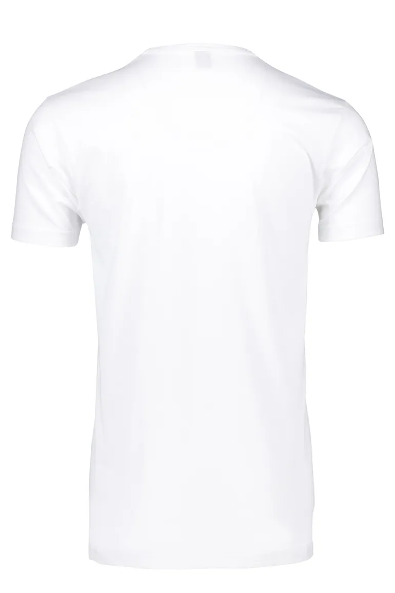 t-shirt Alan Red Alan Red t-shirts aanbieding effen katoen wit