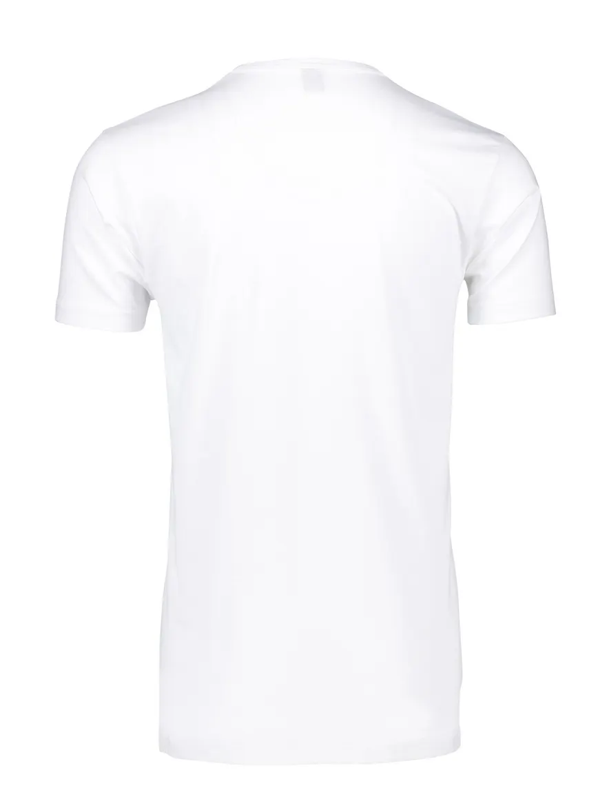 t-shirt Alan Red Alan Red t-shirts aanbieding effen katoen wit