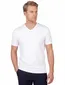 Alan Red t-shirt West Virginia aanbieding effen katoen wit 3-pack