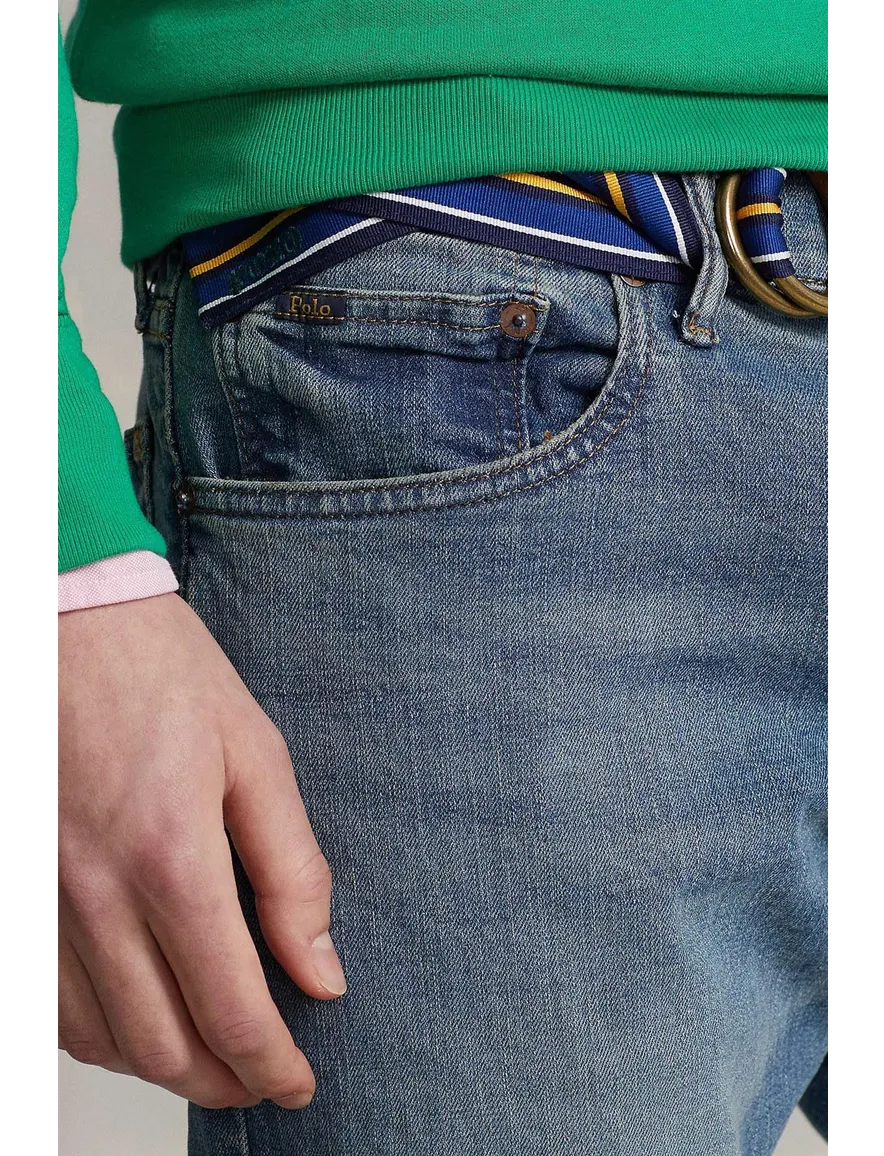 Ralph Lauren denim stretch blauw 5-pocket