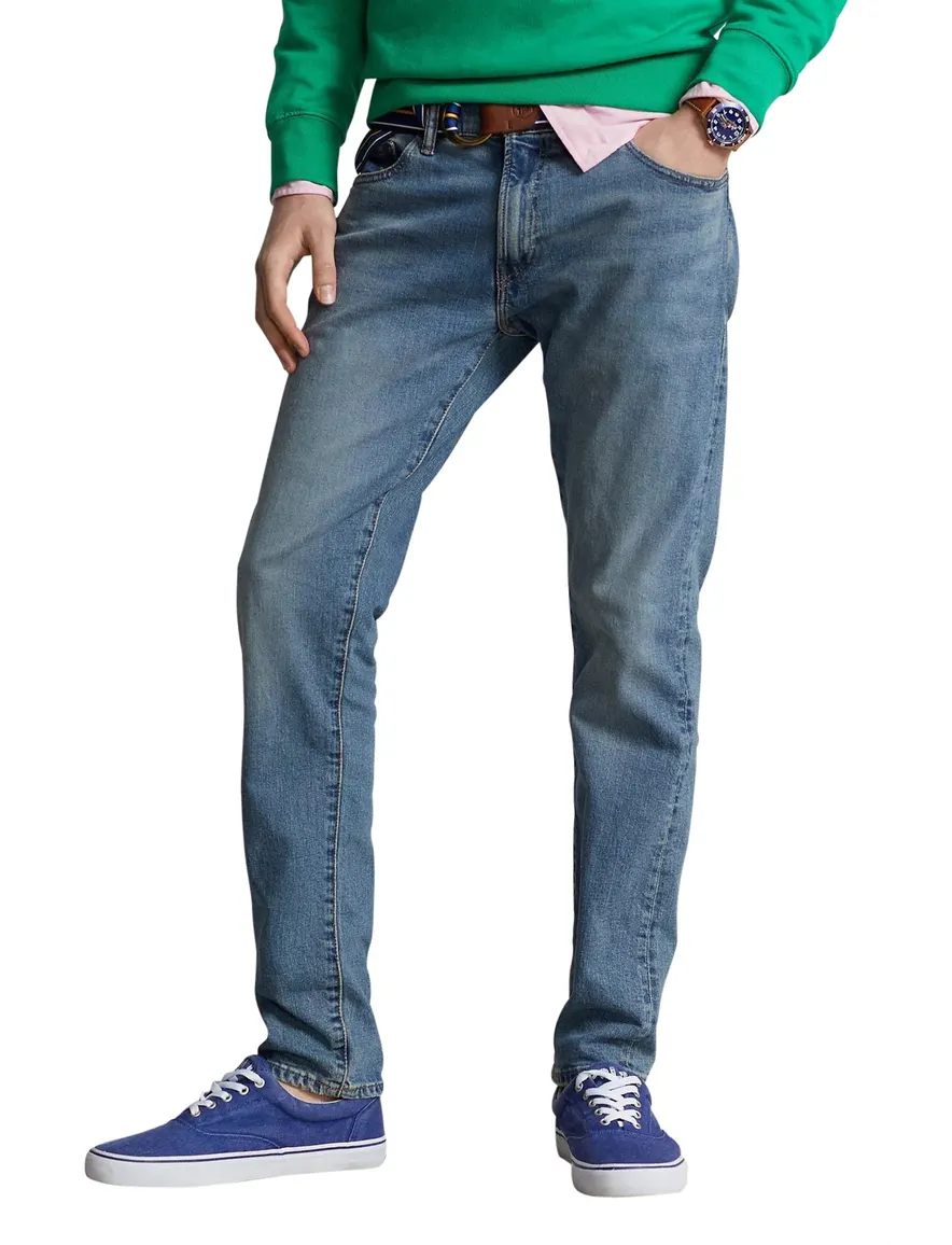 Ralph Lauren denim stretch blauw 5-pocket