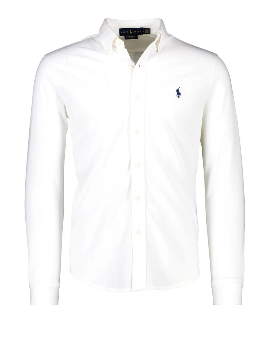 Ralph Lauren wit overhemd katoen button-down