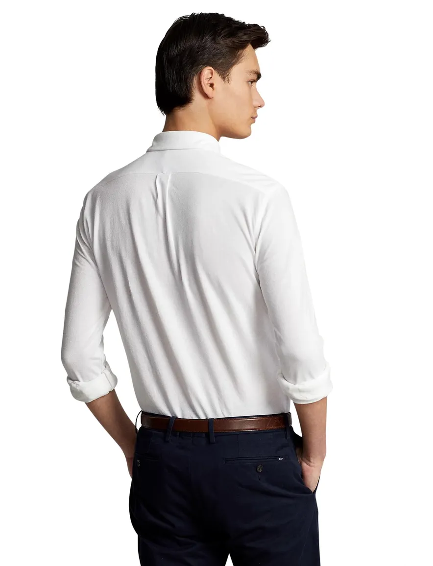 Ralph Lauren wit overhemd katoen button-down