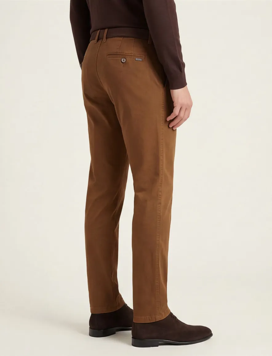 Broek M.E.N.S. Madison bruin