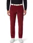 Hiltl corduroy broek rood effen corduroy, katoen modern fit